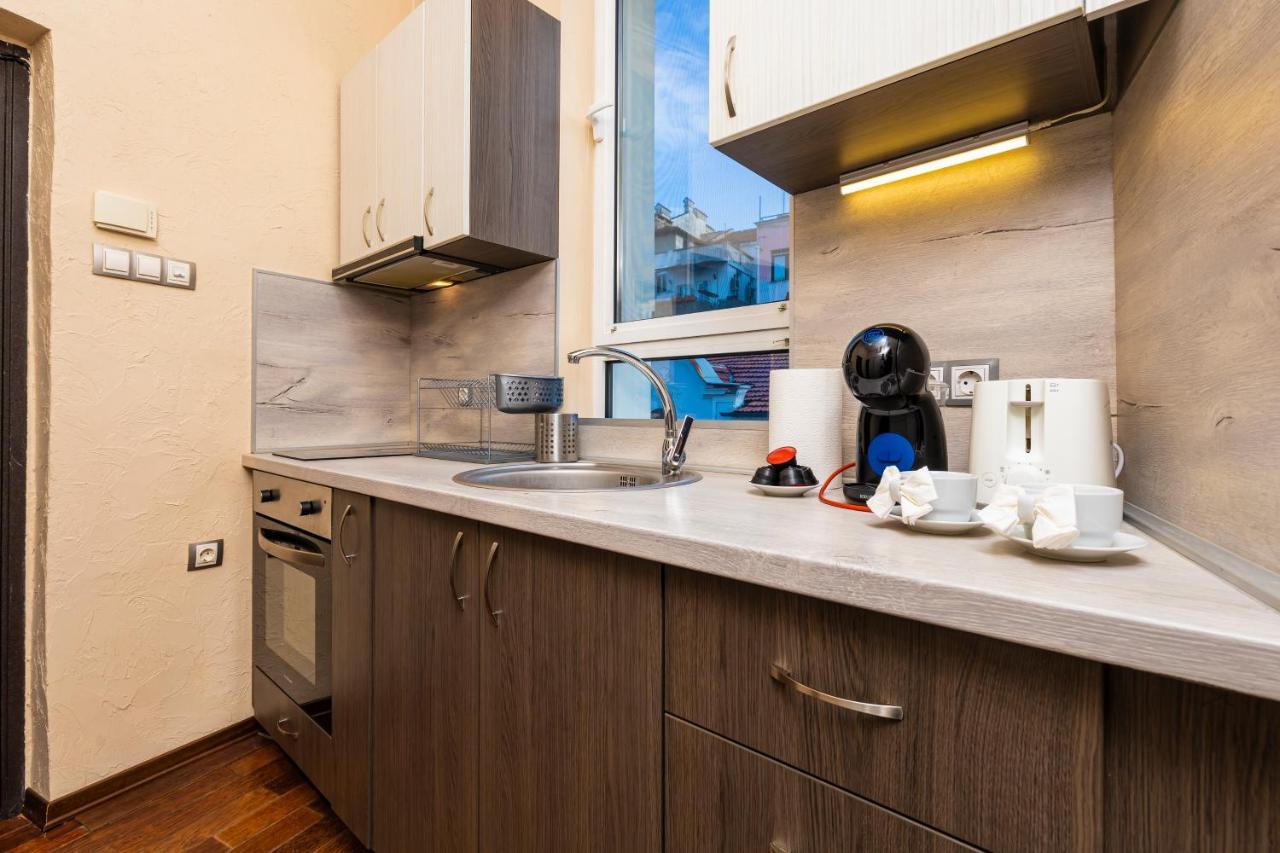 1Bd Apartment With A Cute Balcony In Kapana By Flat Mаnager Plovdiv Exterior foto